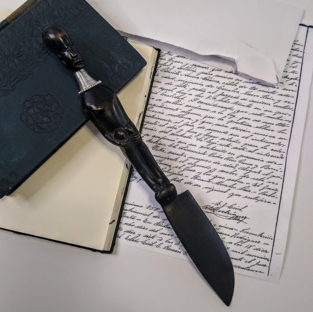 African letter opener